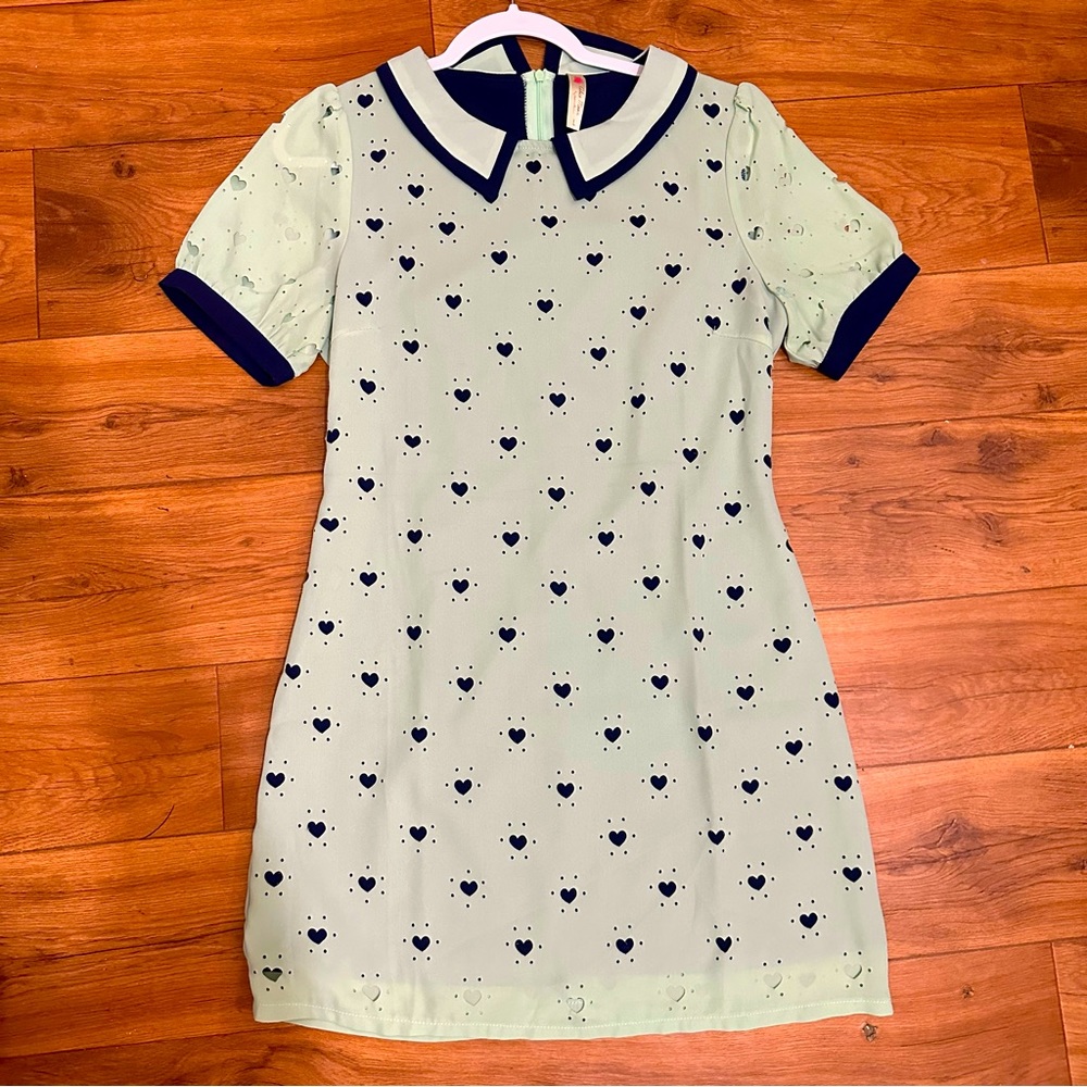Teal Alice Moon dress